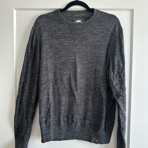 Roots Charcoal Crewneck Sweater